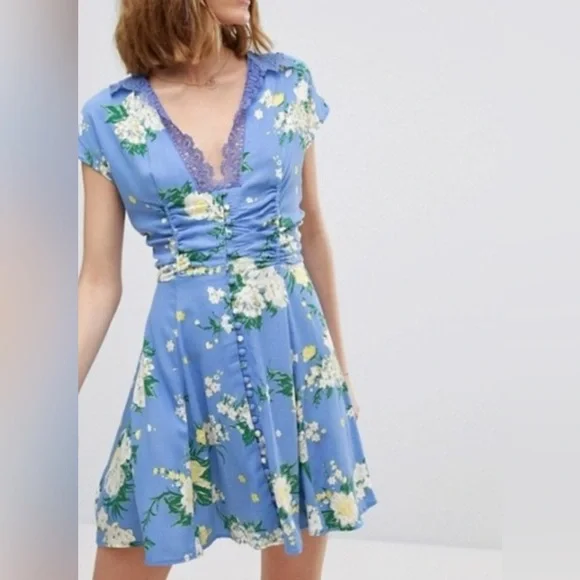 Free People Alora Dress Size 2 - Picture 2 of 13